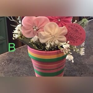 Handmade flower bouquet